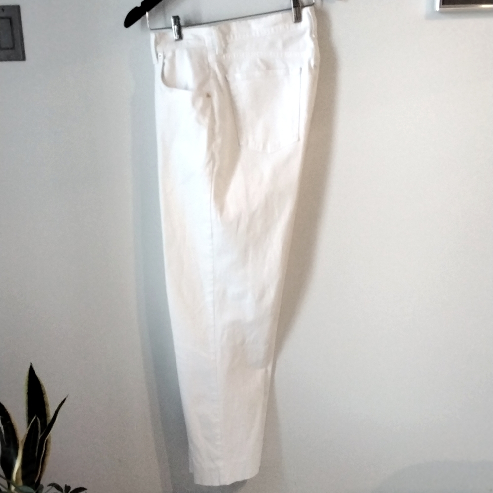 French Dressing Ladies white jeans, size 12